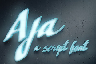 Aja Script Font Review: A Clean Striking Choice for Headers and Logos