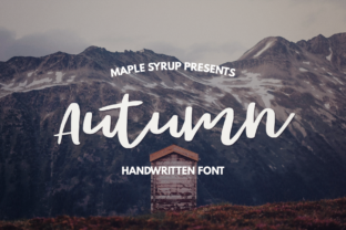 Autumn Script Font for Creative Projects