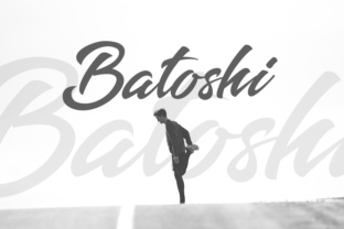 Batoshi Font: A Hand-Lettered Typeface for Crafters