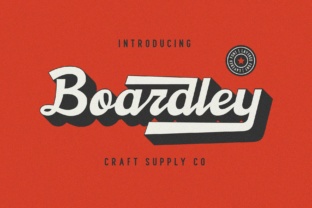 Boardley Script: A Timeless Display Font