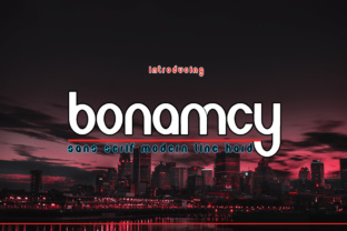 Bonamcy: A Bold Font for Clear Campaigns