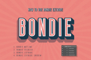 Bondie: A Retro Sans Serif for Creative Projects