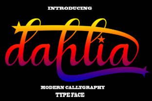 Dahlia: A Script Font for Modern Campaigns