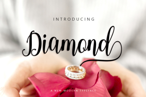 Diamond: A Script Handwritten Font