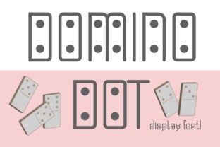 Domino Dot Duo: A Font for Elegant Design