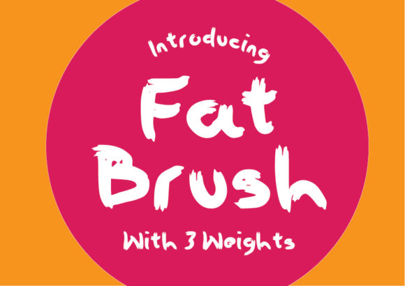Fat Brush: A Bold Handwritten Font