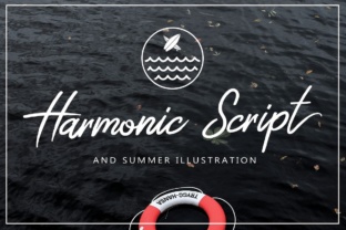 Harmonic Script: A Bold Handwritten Font for Modern Design