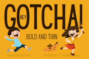 Hey Gotcha Font for Web Design