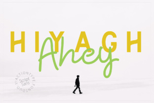 Hiyagh Ahey: A Warm Handwritten Font for Handmade Product Design
