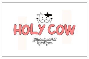Holy Cow Font for Business