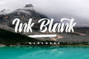 Ink Blank: A Script Font for Elegant Campaigns
