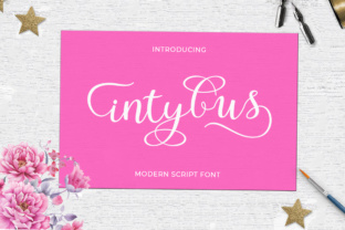 Intybus Script: A Modern Handwritten Font