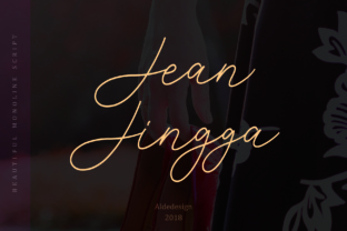 Jean Jingga: A Beautiful Handwritten Font