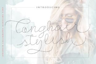 Longhair Font: Elegant Script for Editorial Design