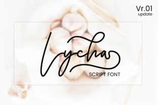 Lycha Script Font: Handwritten Charm for Digital Campaigns