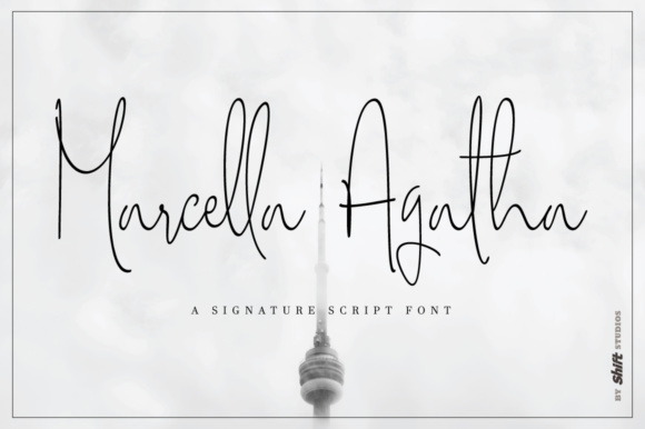Marcella Agatha Font for Web Design
