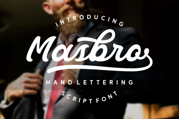Masbro Font: Elegant Script for Web Design
