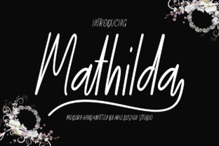 Mathilda Script: A Modern Handwritten Font for Web Design
