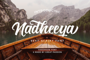 Nadheeya Script: A Script Font That Elevates Handmade Products