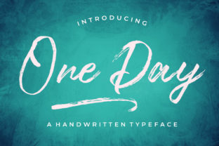 One Day: A Script Typeface for Editorial Storytelling