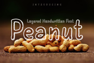 Peanut: A Crispy Handwritten Font
