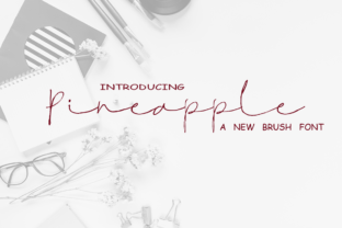 Pineapple Font: Modern Handwritten Style