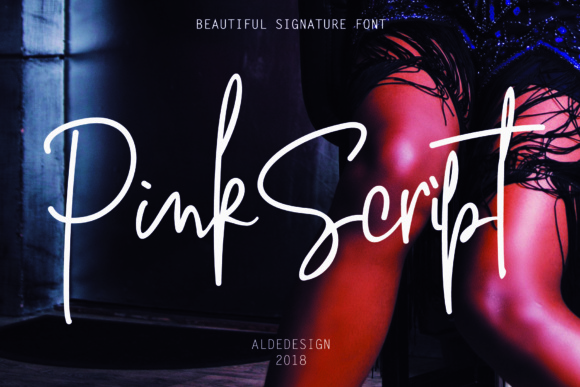 Pink Script: A Handwritten Font for Scroll-Stopping Campaigns