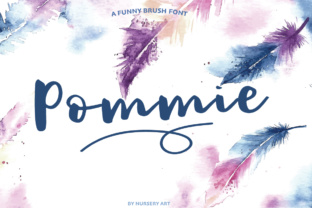 Pommie: A Modern Script Font
