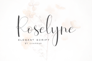 Roselyne Script: A Modern Calligraphy Font
