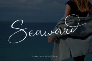 Seaward Font: A Handwritten Script for Web Design Projects
