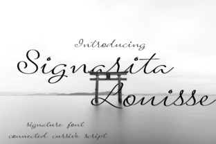 Signarita Louisse: A Beautiful Font for Business