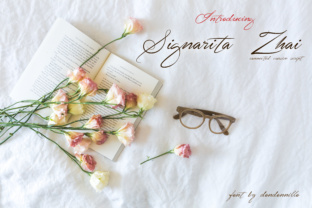 Signarita Zhai: A Connected Cursive Font