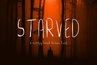 Starved Font for Halloween Branding