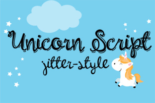 Unicorn Script Jitter: A Font That Dances