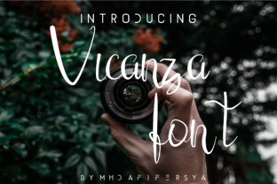 Vicanza: A Beautiful Script Font
